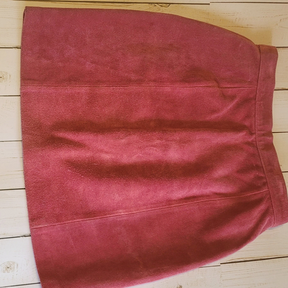 Marshall Fields Pink A-Line Midi Skirt